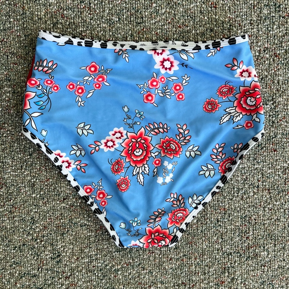 High Waisted Swim Bottoms